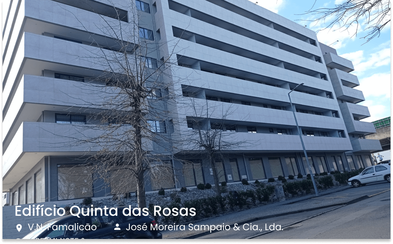 Pintura de Apartamentos, Caixa de Escadas e Garagens - Edifício Quinta das Rosas Famalicão - Filipe Ferreira Pinturas