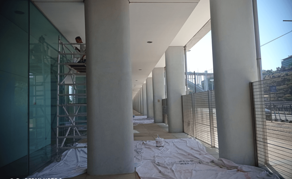 Serviços de Pintura - Pintura de Teto Exterior de Edifício