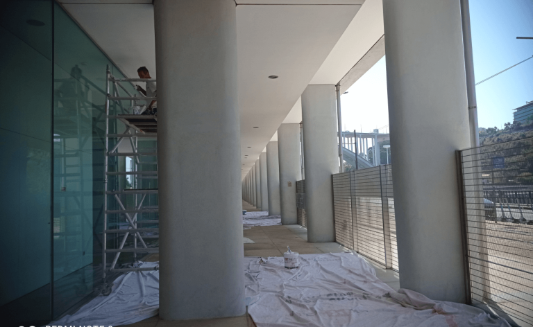 Serviços de Pintura - Pintura de Teto Exterior de Edifício
