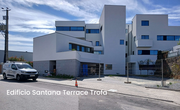 Pintura Interior de Edifício Bloco de Apartamentos