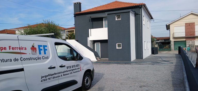 Pintores Famalicão_Pintura Exterior Edifício Habitacional_